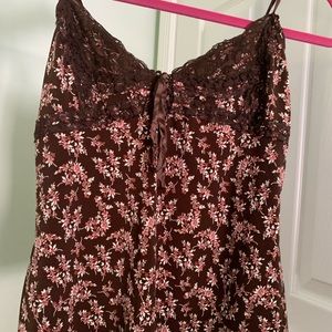 Y2K lace cami